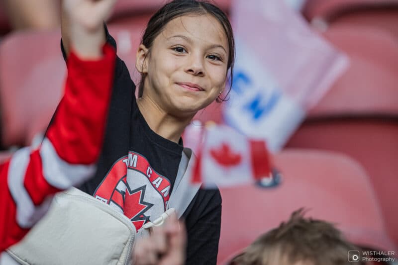 Team with Indian flag